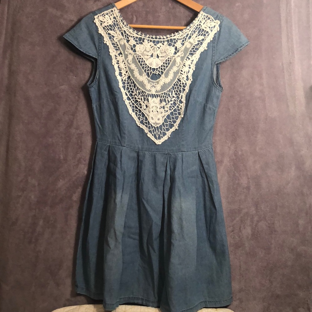 Blue jean dress